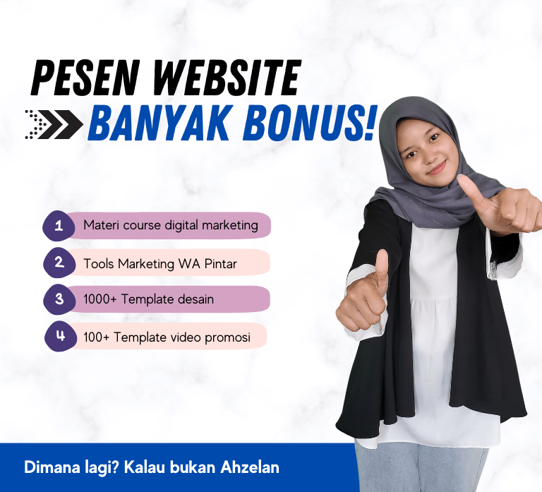 No #1 Jasa Pembuatan Website After Sales Terbaik